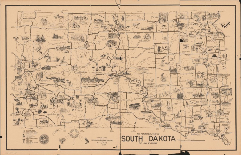 The Picturesque Story of South Dakota
